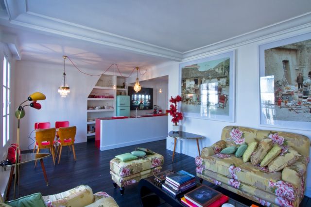 60τ.μ. μετατρέπονται σε ένα άνετο, χαρούμενο διαμέρισμα